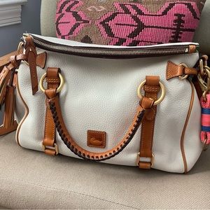 Dooney Florentine ✨RARE✨ Bone Satchel